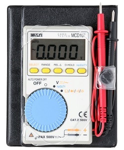 multi鉗型表MCD-107 袖珍萬用表4000個(gè)計(jì)數(shù)，具有測(cè)頻功能