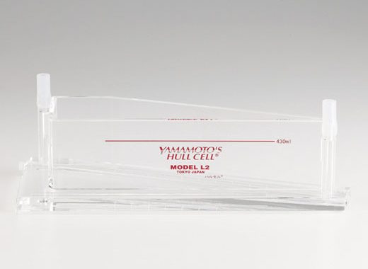 進(jìn)口日本山本渡金實(shí)驗(yàn)槽B-54-LW Hull Cell空氣罐，長(zhǎng)型